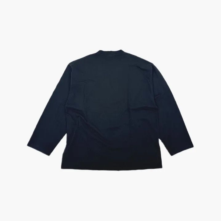 Balenciaga Balenciaga Black Logo Long Sleeve T-Shirt Size US L / EU 52-54 / 3 - 3 Thumbnail