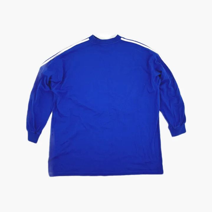Balenciaga Balenciaga x Adidas Blue Graphic Long Sleeve T-Shirt Size US M / EU 48-50 / 2 - 3 Thumbnail