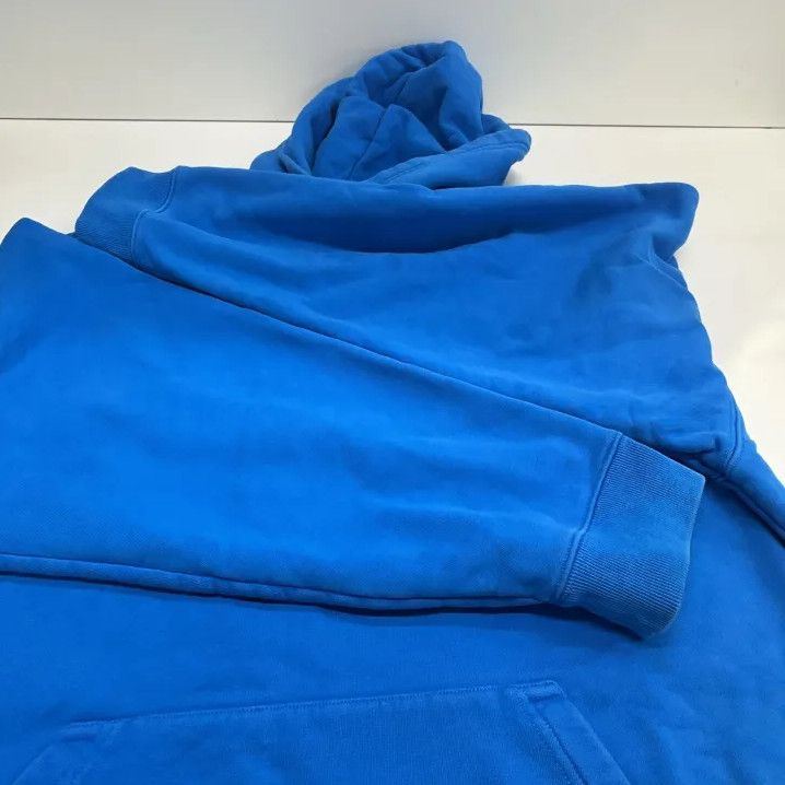 Balenciaga Balenciaga Casual Minimalist Hoodie in Bright Blue Size US S / EU 44-46 / 1 - 10 Thumbnail