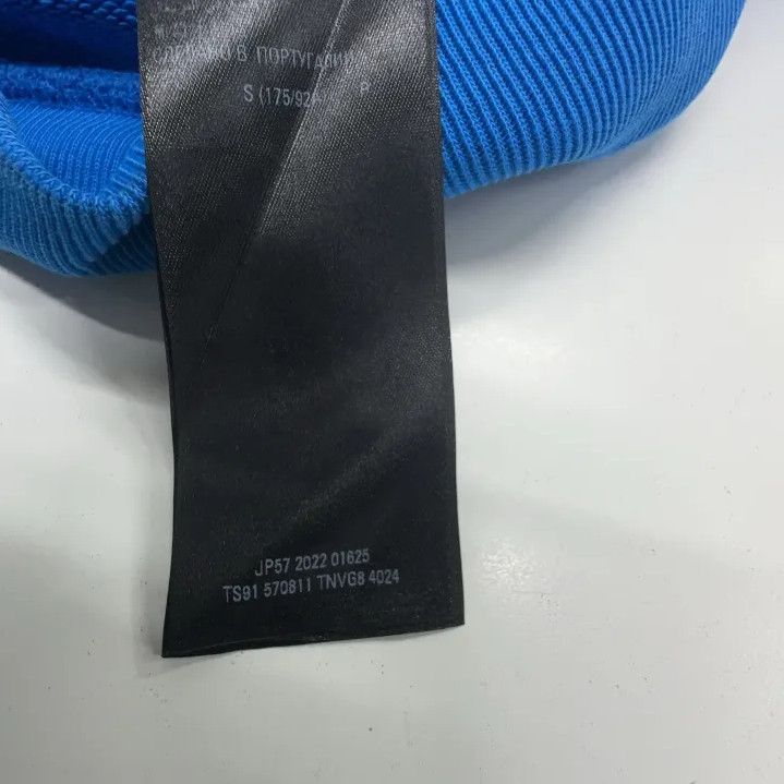 Balenciaga Balenciaga Casual Minimalist Hoodie in Bright Blue Size US S / EU 44-46 / 1 - 5 Thumbnail