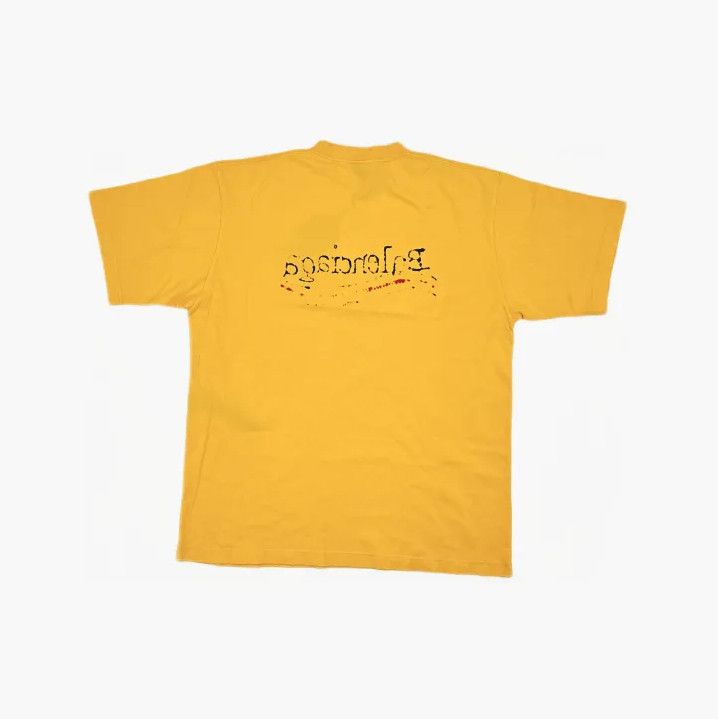 Balenciaga Balenciaga Yellow Logo Print Short Sleeve T-Shirt Size US S / EU 44-46 / 1 - 3 Thumbnail