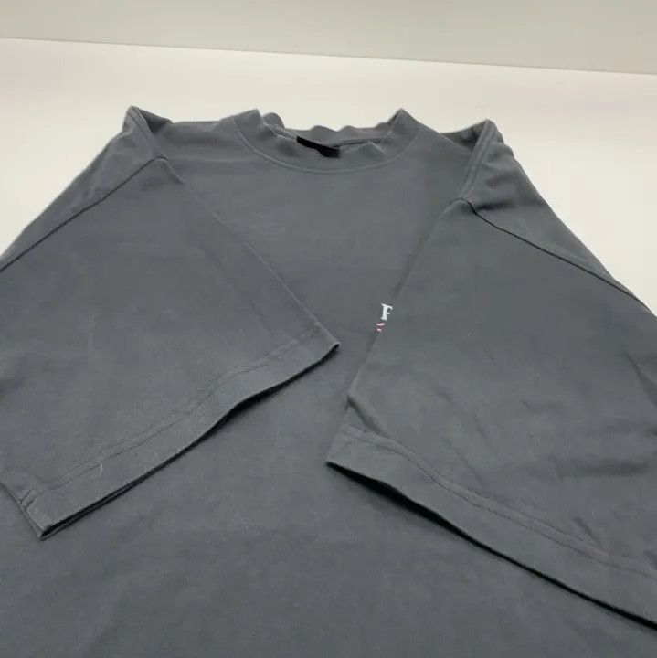 Balenciaga Balenciaga SS22 Men’s Gray Logo Embroidered T-Shirt Size US S / EU 44-46 / 1 - 11 Thumbnail