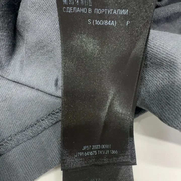 Balenciaga Balenciaga SS22 Men’s Gray Logo Embroidered T-Shirt Size US S / EU 44-46 / 1 - 6 Thumbnail
