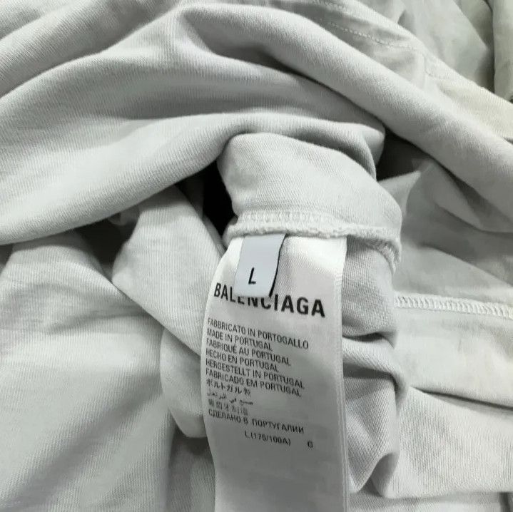 Balenciaga Balenciaga Design Team Logo Print Short Sleeve T-Shirt Size US L / EU 52-54 / 3 - 4 Thumbnail