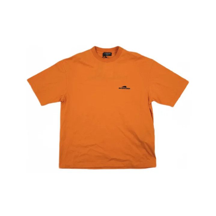 Balenciaga Balenciaga Orange Logo Short Sleeve T-Shirt Size US XS / EU 42 / 0 - 2 Thumbnail