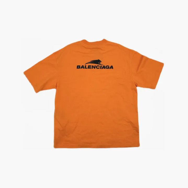 Balenciaga Balenciaga Orange Logo Short Sleeve T-Shirt Size US XS / EU 42 / 0 - 3 Thumbnail
