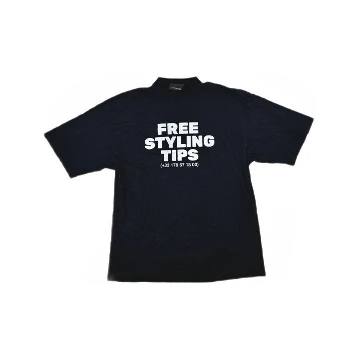 Balenciaga Balenciaga Black Short Sleeve T-Shirt for Men Size US XS / EU 42 / 0 - 2 Thumbnail