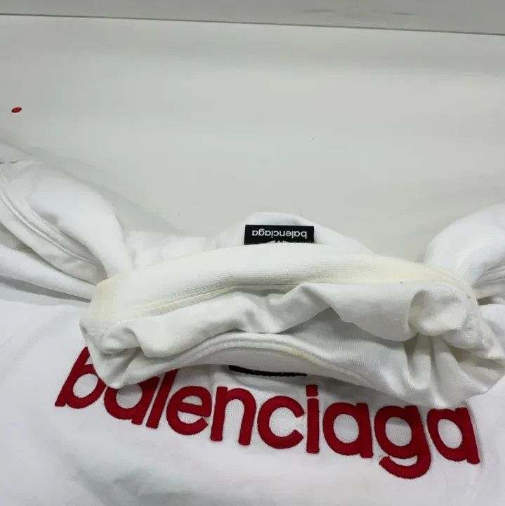 Balenciaga Balenciaga x adidas Logo Embroidered Short Sleeve T-Shirt Size US L / EU 52-54 / 3 - 7 Thumbnail