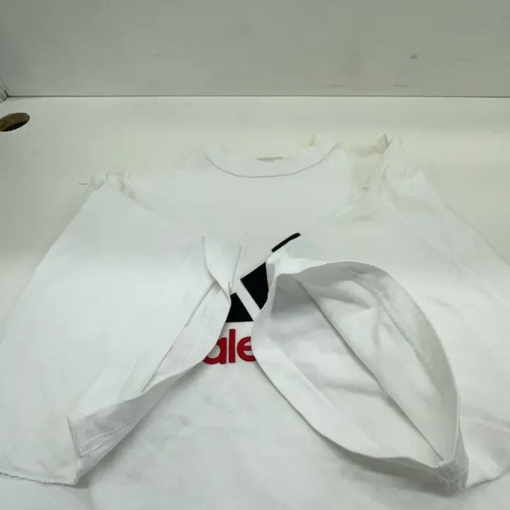 Balenciaga Balenciaga x adidas Logo Embroidered Short Sleeve T-Shirt Size US L / EU 52-54 / 3 - 9 Thumbnail