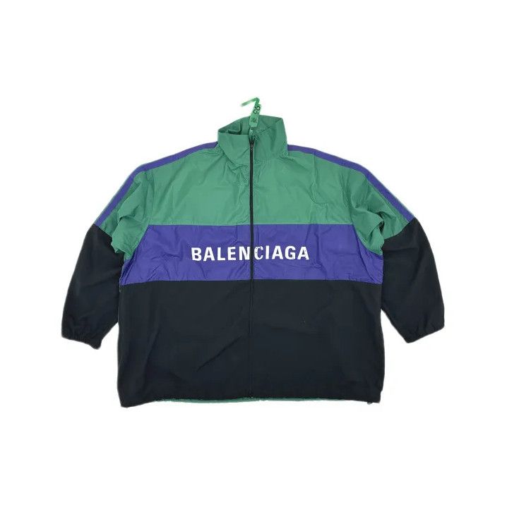 Balenciaga Balenciaga Color Block Sports Jacket for All Size US L / EU 52-54 / 3 - 2 Thumbnail