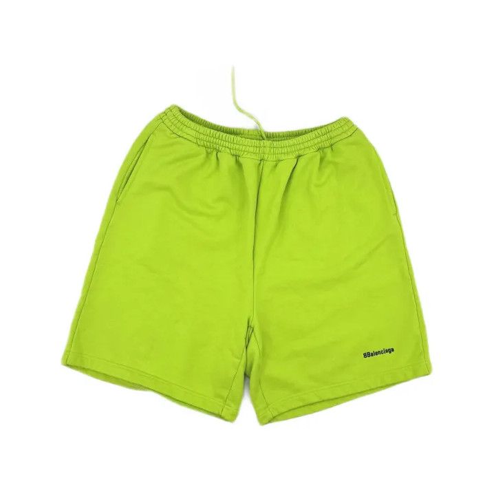 Balenciaga Balenciaga SS23 Solid Logo Pattern Loose Shorts Size US 26 / EU 42 - 2 Thumbnail