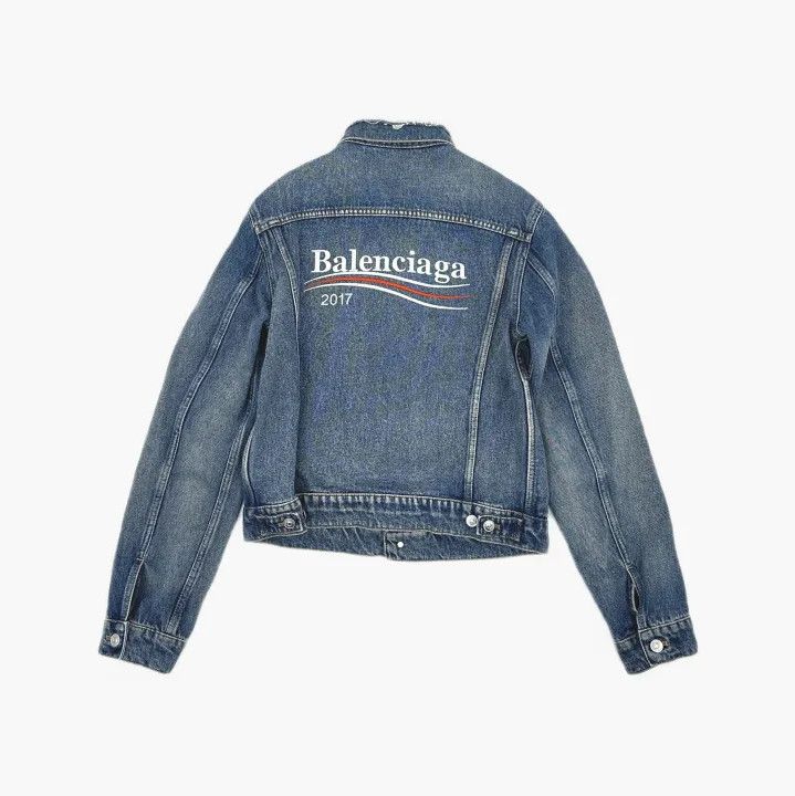 Balenciaga Balenciaga Casual Denim Jacket Size US L / EU 52-54 / 3 - 3 Thumbnail