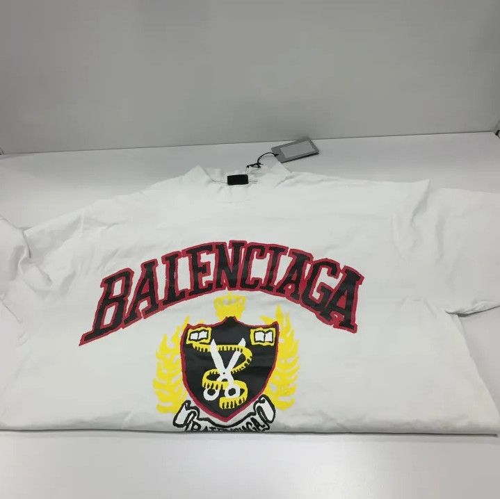 Balenciaga Balenciaga SS23 Logo Print Loose T-Shirt Size US M / EU 48-50 / 2 - 9 Thumbnail