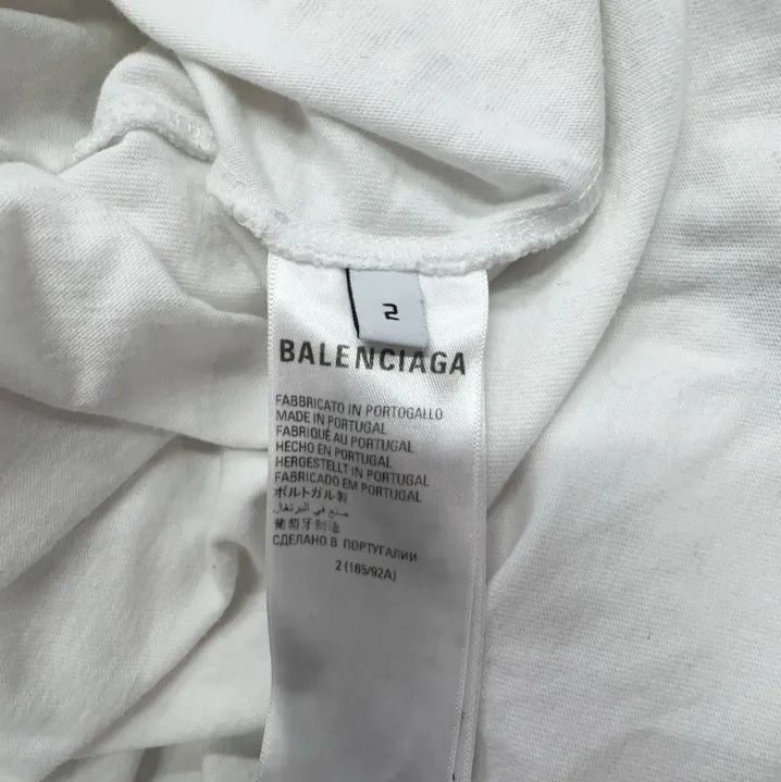 Balenciaga Balenciaga x Adidas Originals Logo Long Sleeve T-Shirt Size US M / EU 48-50 / 2 - 5 Thumbnail