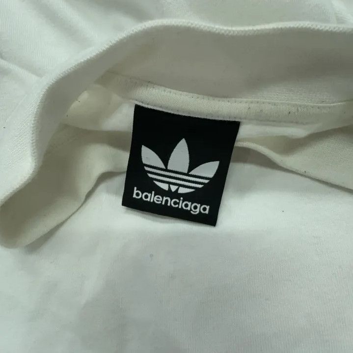 Balenciaga Balenciaga x Adidas Originals Logo Long Sleeve T-Shirt Size US M / EU 48-50 / 2 - 4 Thumbnail