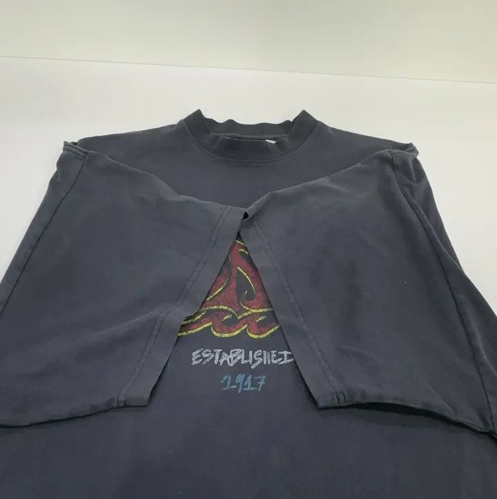 Balenciaga Balenciaga Offshore Graphic Short Sleeve T-shirt Size US M / EU 48-50 / 2 - 9 Thumbnail