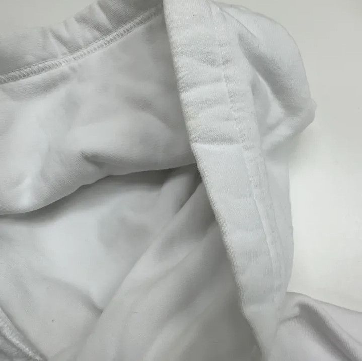 Balenciaga Balenciaga White Paris Logo Hooded Sweatshirt Size US M / EU 48-50 / 2 - 12 Thumbnail