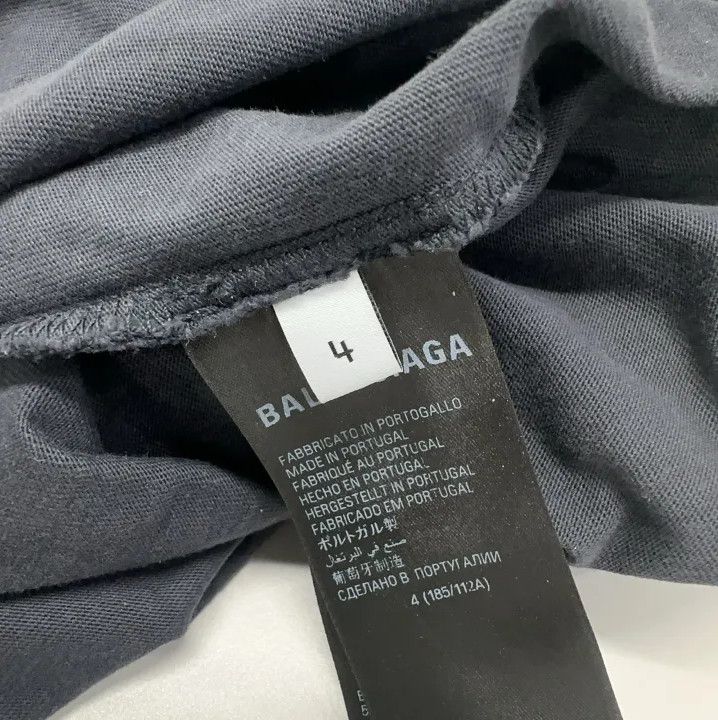 Balenciaga Balenciaga SS23 Black Logo T-Shirt for Men Size US M / EU 48-50 / 2 - 5 Thumbnail