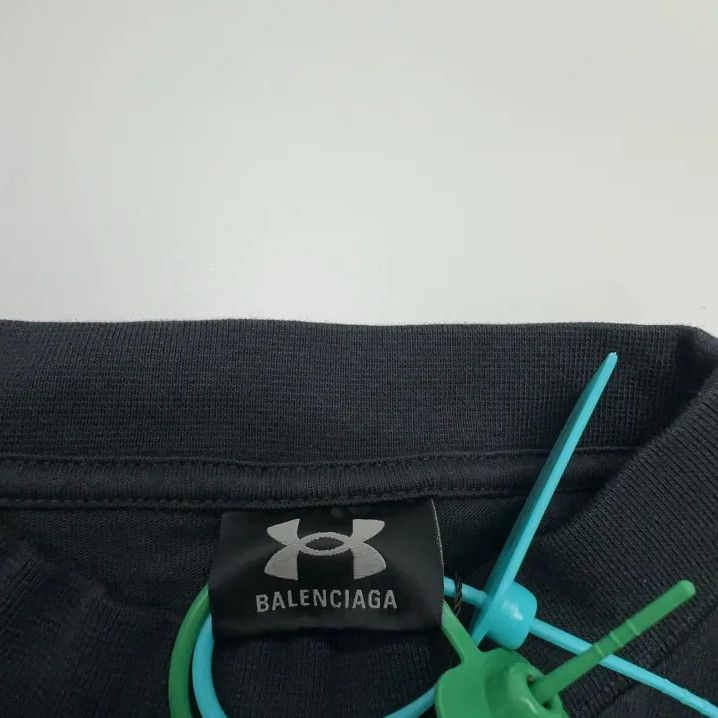 Balenciaga Balenciaga x Under Armour Logo Print T-Shirt Size US S / EU 44-46 / 1 - 4 Thumbnail