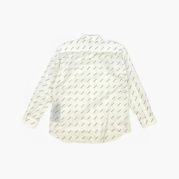 Balenciaga Balenciaga Casual Logo Long Sleeve Shirt Size US M / EU 48-50 / 2 - 3 Thumbnail