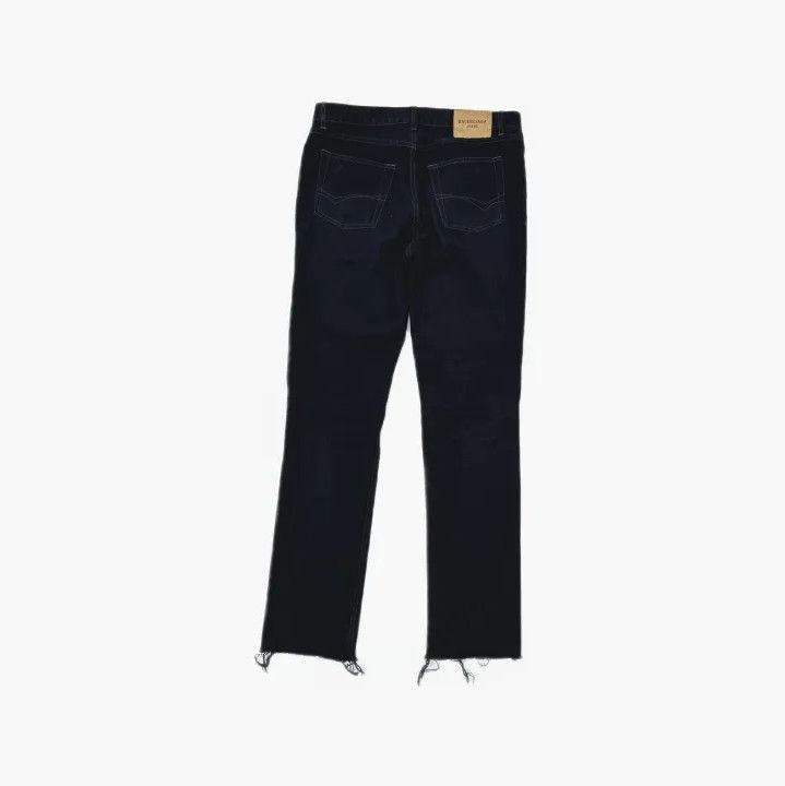 Balenciaga Balenciaga FW22 High-Waist Black Denim Pants Size US 30 / EU 46 - 3 Thumbnail