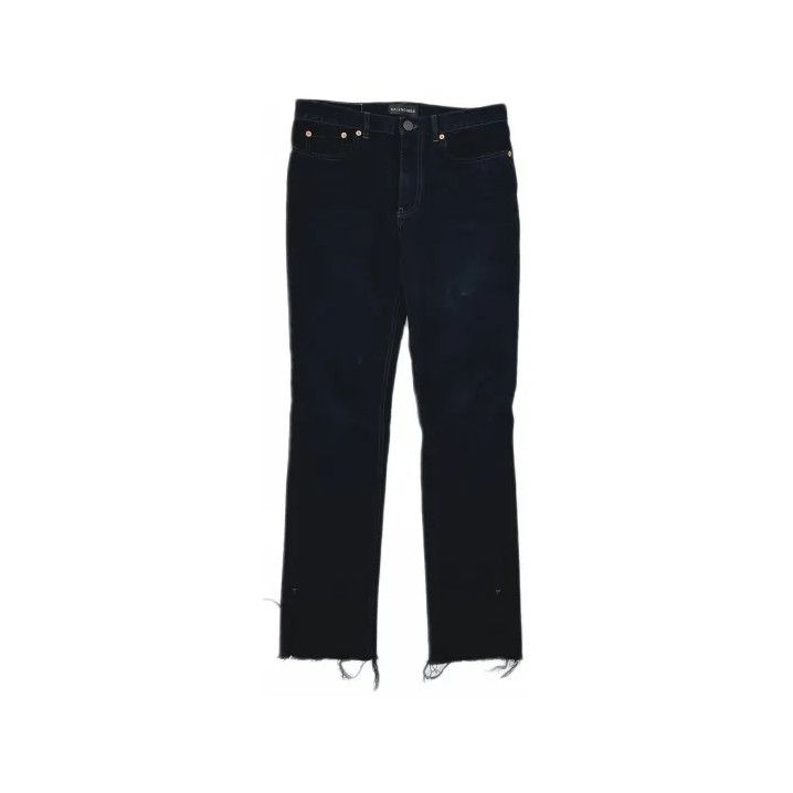 Balenciaga Balenciaga FW22 High-Waist Black Denim Pants Size US 30 / EU 46 - 2 Thumbnail