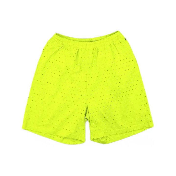 Balenciaga Balenciaga Men's Green Sports Mesh Shorts Size US 27 - 2 Thumbnail