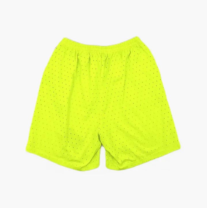Balenciaga Balenciaga Men's Green Sports Mesh Shorts Size US 27 - 3 Thumbnail