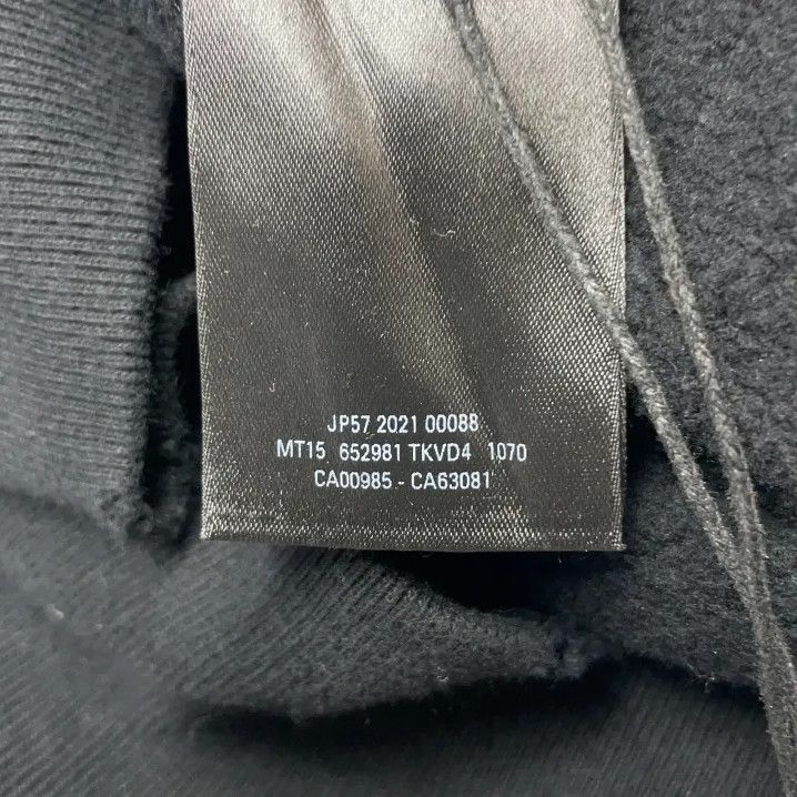 Balenciaga Balenciaga Black Graphic Crewneck Sweatshirt Size US XS / EU 42 / 0 - 6 Thumbnail