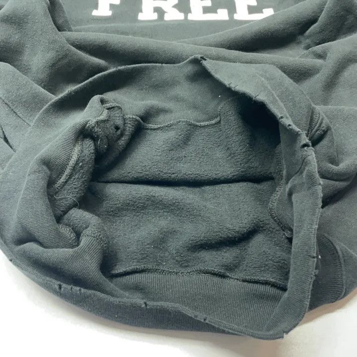Balenciaga Balenciaga Black Graphic Crewneck Sweatshirt Size US XS / EU 42 / 0 - 15 Thumbnail