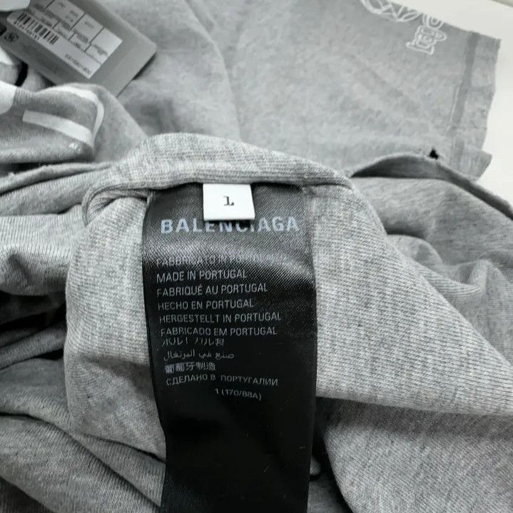 Balenciaga Balenciaga SS24 Graphic Loose Fit T-shirt Size US M / EU 48-50 / 2 - 6 Thumbnail