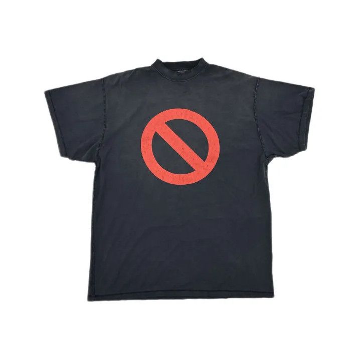 Balenciaga Balenciaga BFRND Logo Print Short Sleeve T-Shirt Size US S / EU 44-46 / 1 - 2 Thumbnail