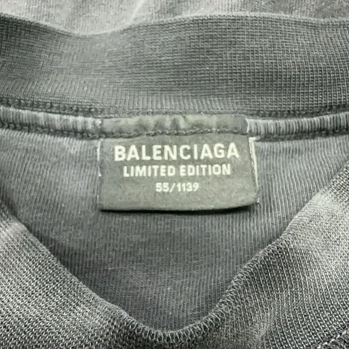 Balenciaga Balenciaga BFRND Logo Print Short Sleeve T-Shirt Size US S / EU 44-46 / 1 - 4 Thumbnail