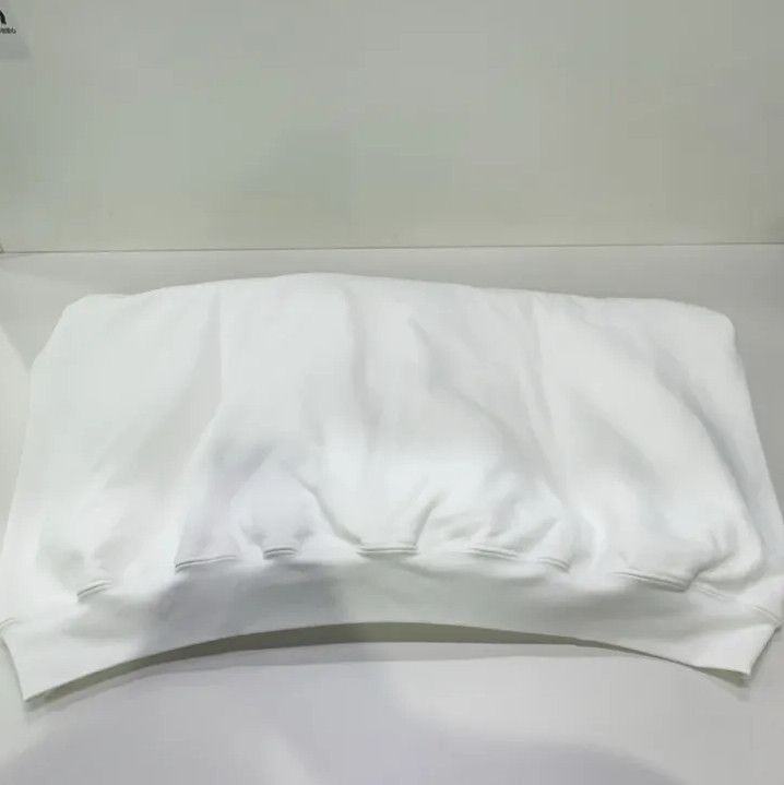 Balenciaga Balenciaga White Long Sleeve Hoodie with Torch Print Size US XS / EU 42 / 0 - 13 Thumbnail