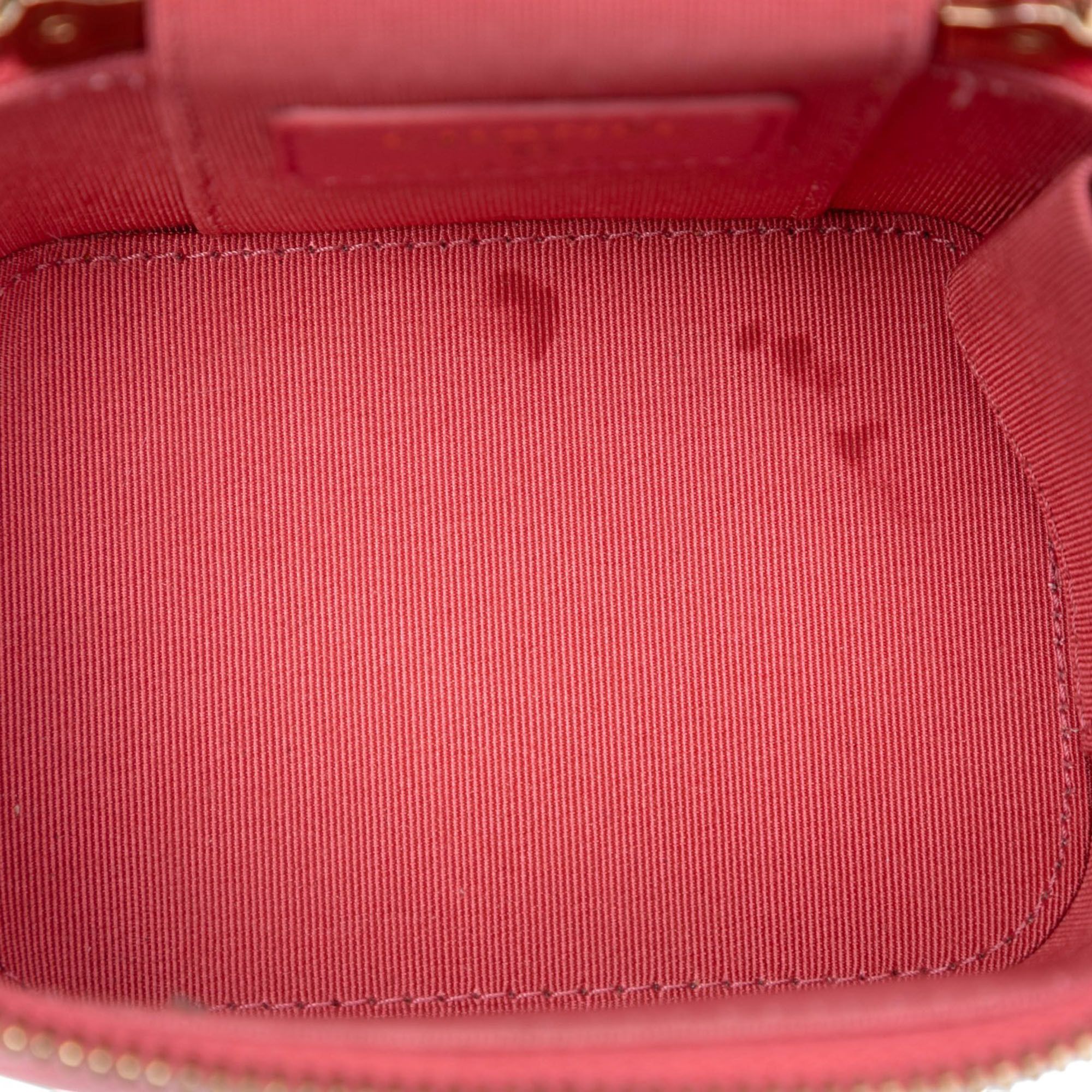 Chanel Chanel Mini Quilted Lambskin Top Handle Vanity Case With Chain Size ONE SIZE - 4 Thumbnail