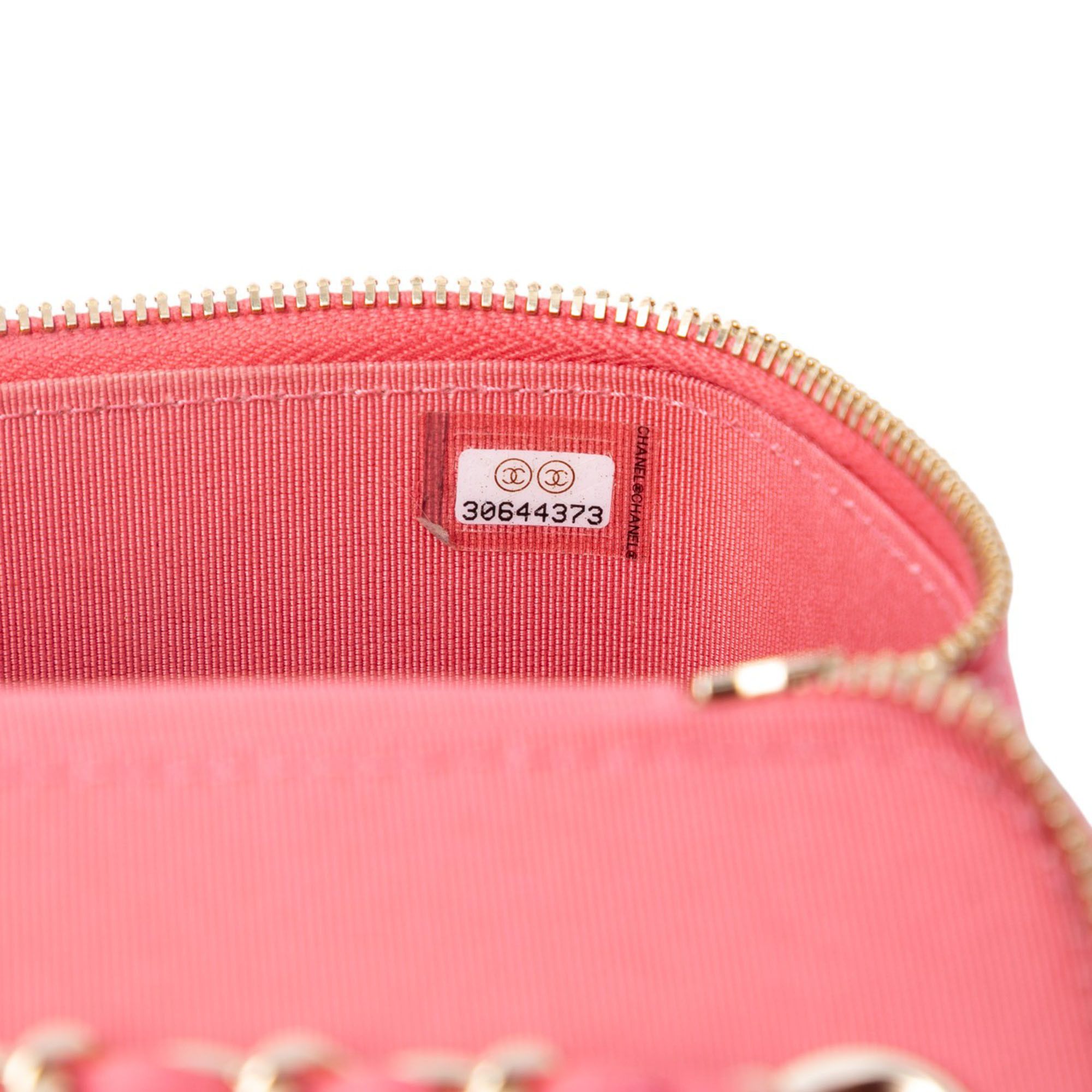 Chanel Chanel Mini Quilted Lambskin Top Handle Vanity Case With Chain Size ONE SIZE - 6 Thumbnail