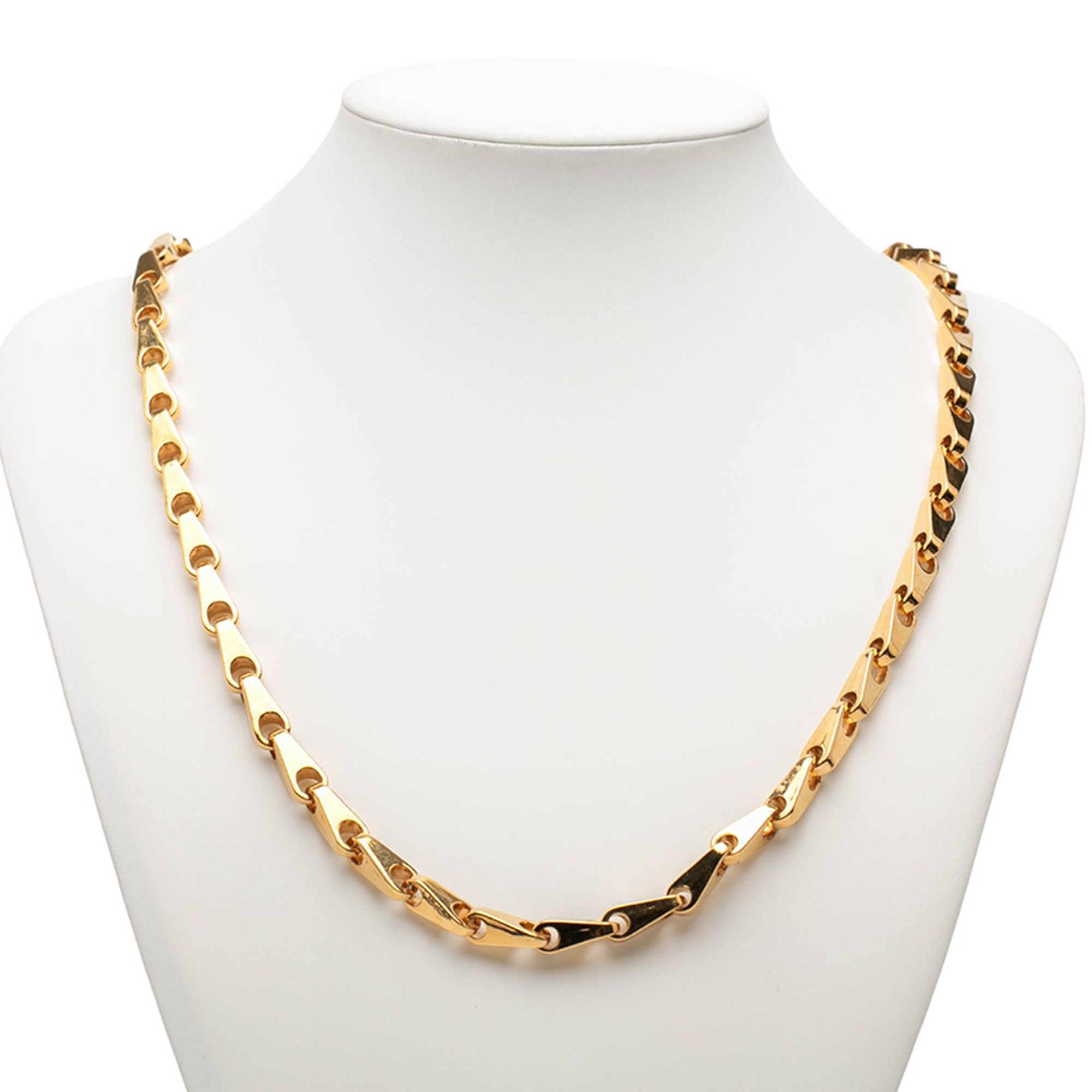 Chanel Chanel Gold Plated CC Pendant Necklace Size ONE SIZE - 4 Thumbnail