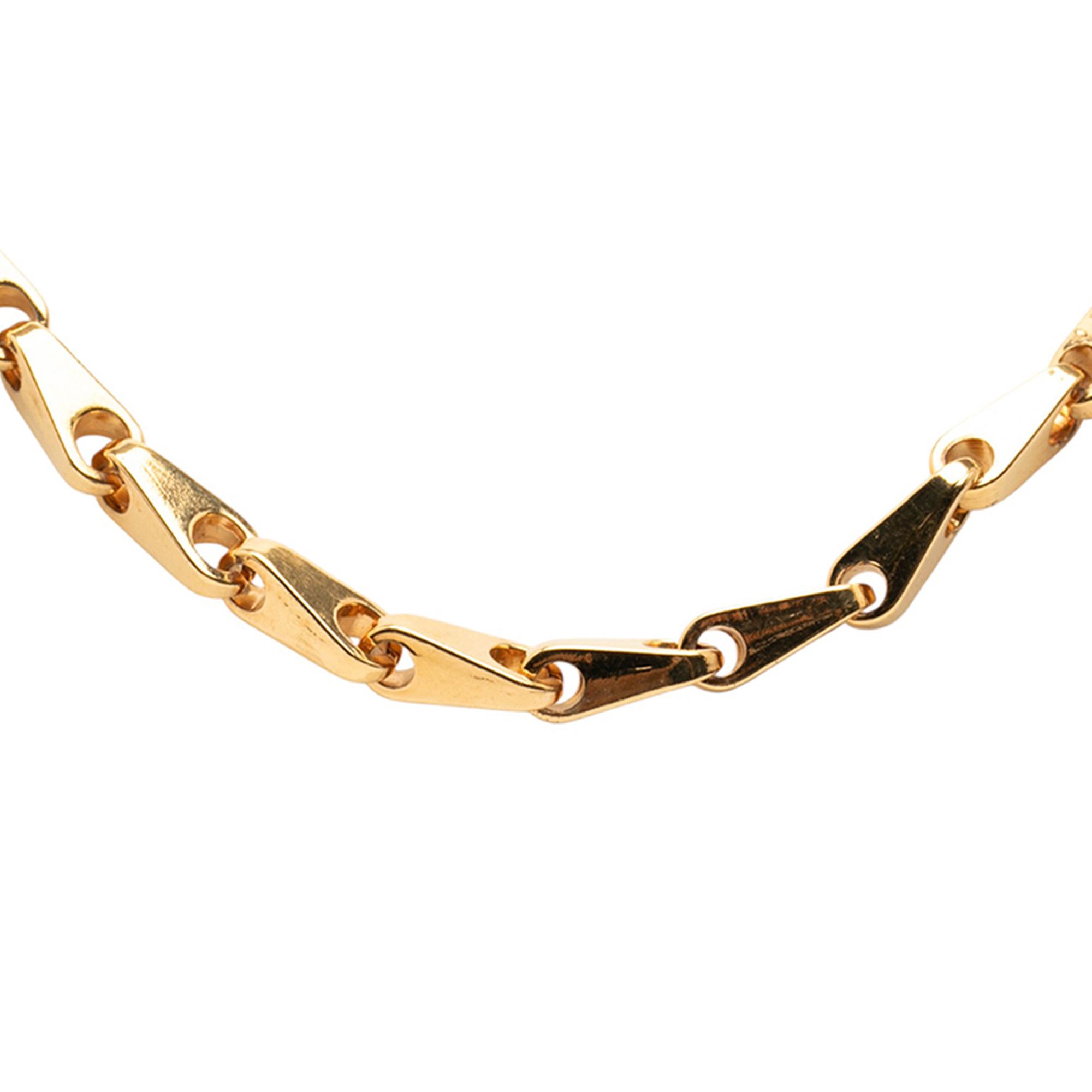Chanel Chanel Gold Plated CC Pendant Necklace Size ONE SIZE - 2 Thumbnail