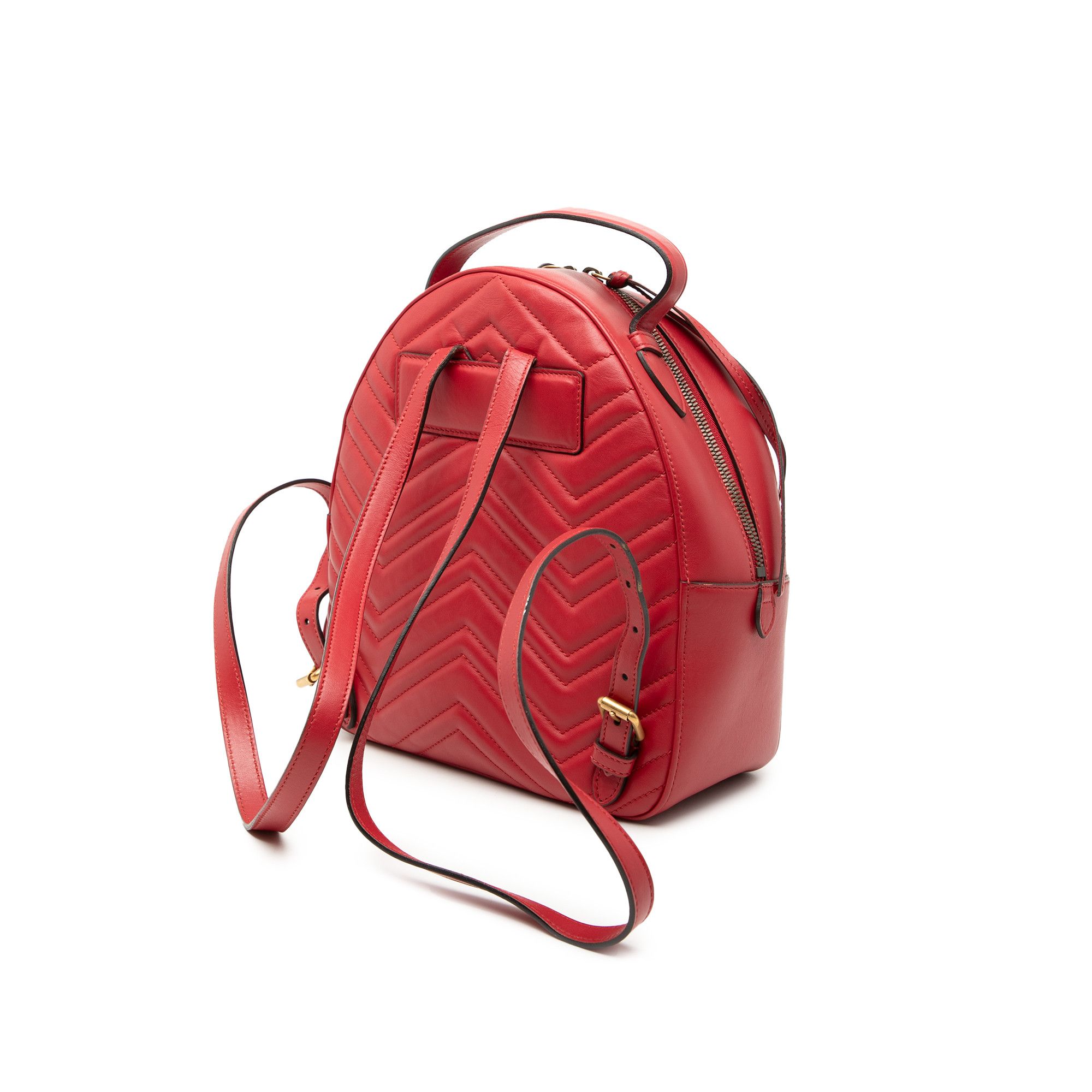 Gucci Gucci Small GG Marmont Matelasse Leather Backpack Size ONE SIZE - 2 Thumbnail