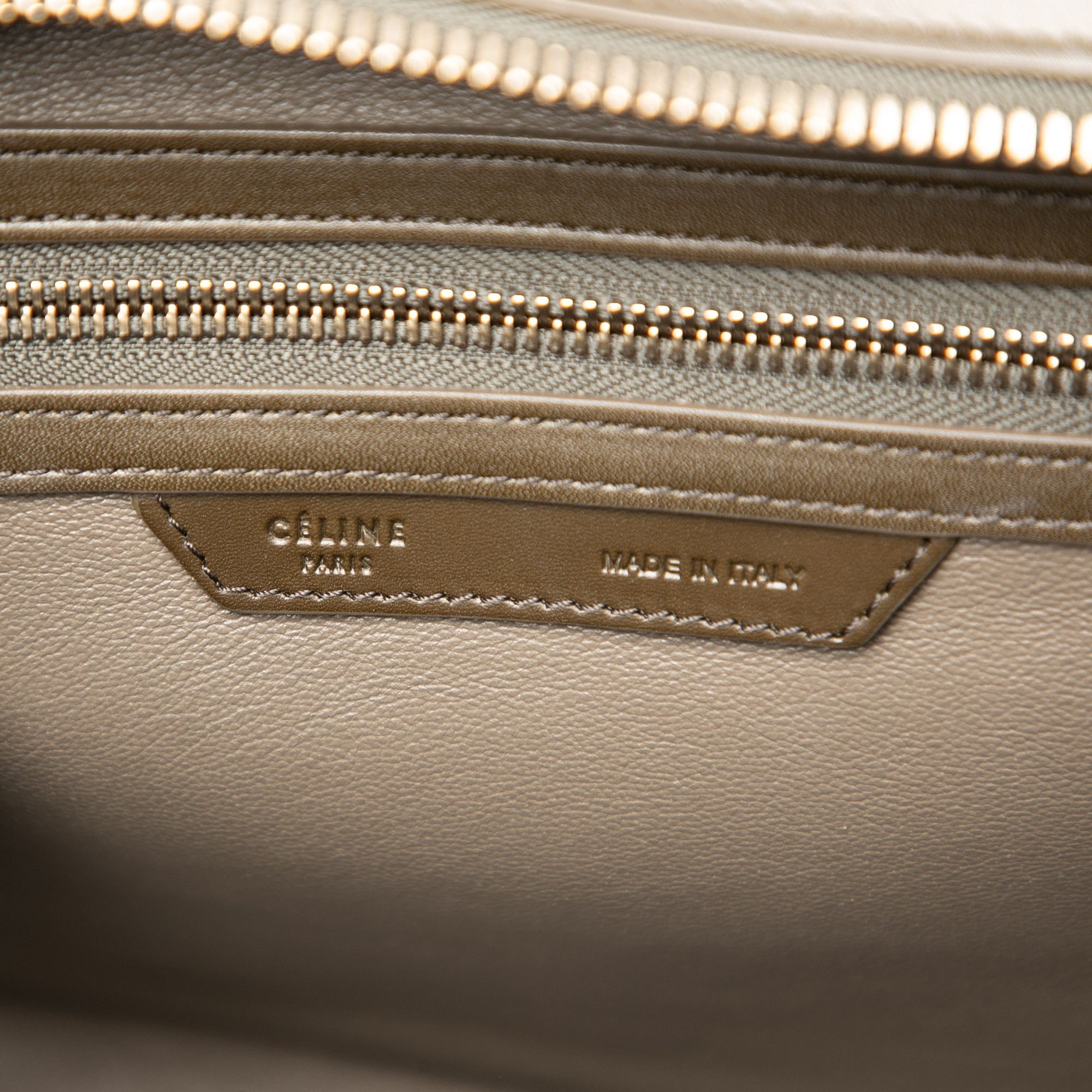 Celine Celine Micro Tricolor Leather Luggage Tote Size ONE SIZE - 5 Thumbnail