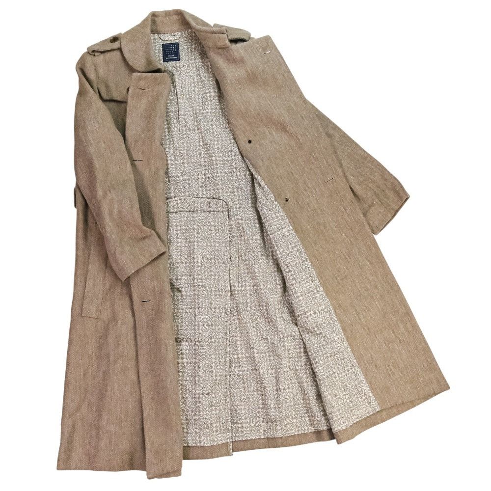 Other Other mina perhonen Lewis Wool Long Trench Coat Others Outerwear DUTY FREE for USA Size ONE SIZE - 7 Thumbnail