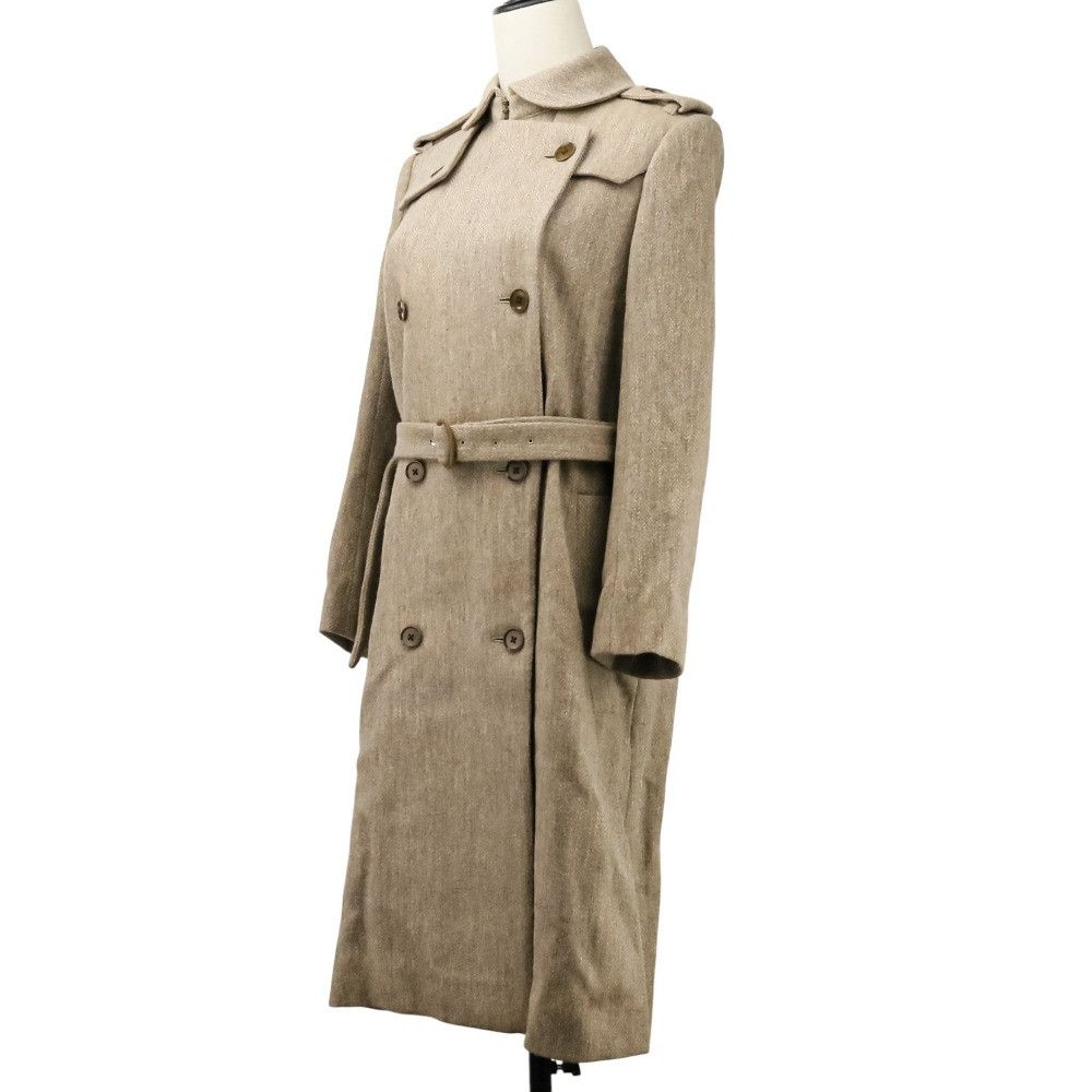 Other Other mina perhonen Lewis Wool Long Trench Coat Others Outerwear DUTY FREE for USA Size ONE SIZE - 3 Thumbnail
