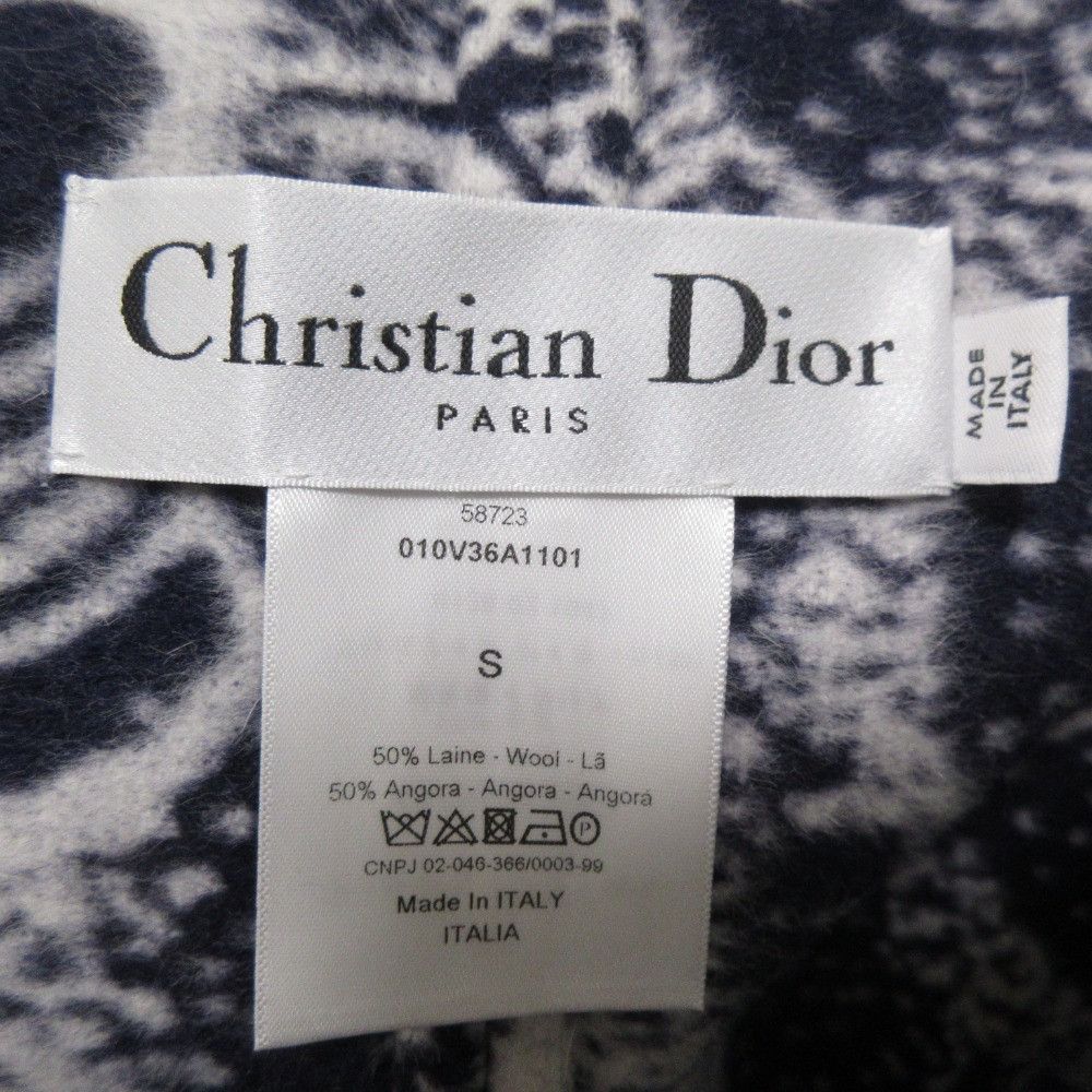 Dior Dior Christian Dior Toile de Jouy Angora Wool Cape Coat Others Outerwear DUTY FREE for USA Size ONE SIZE - 10 Thumbnail