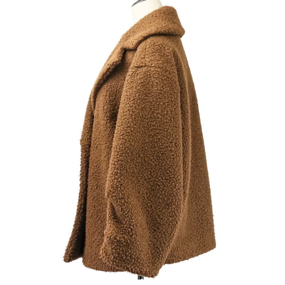 Other Other Daisy Lin Fondant Chocolat Boa Half Coat Others Outerwear 06358 DUTY FREE for USA Size ONE SIZE - 3 Thumbnail