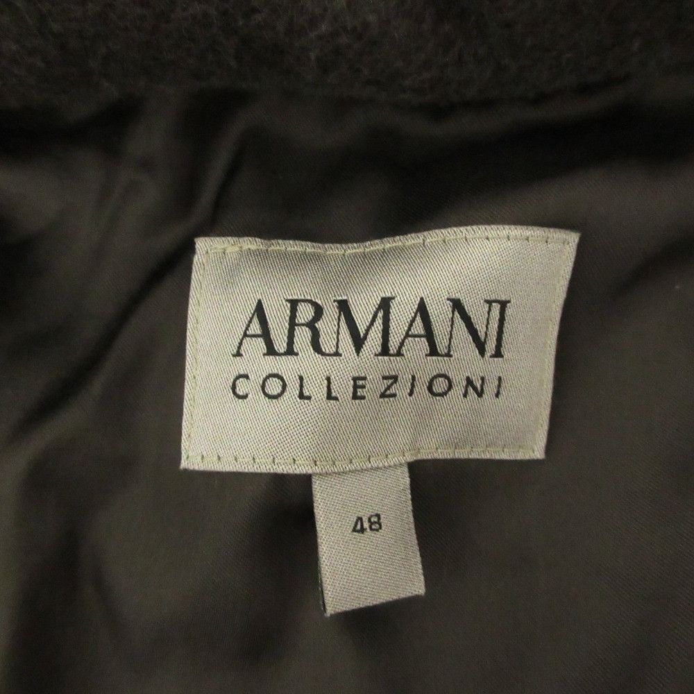 Armani Armani Armani Collezioni Cashmere Blend Angora Long Coat Others Outerwear DUTY FREE for USA Size ONE SIZE - 5 Thumbnail