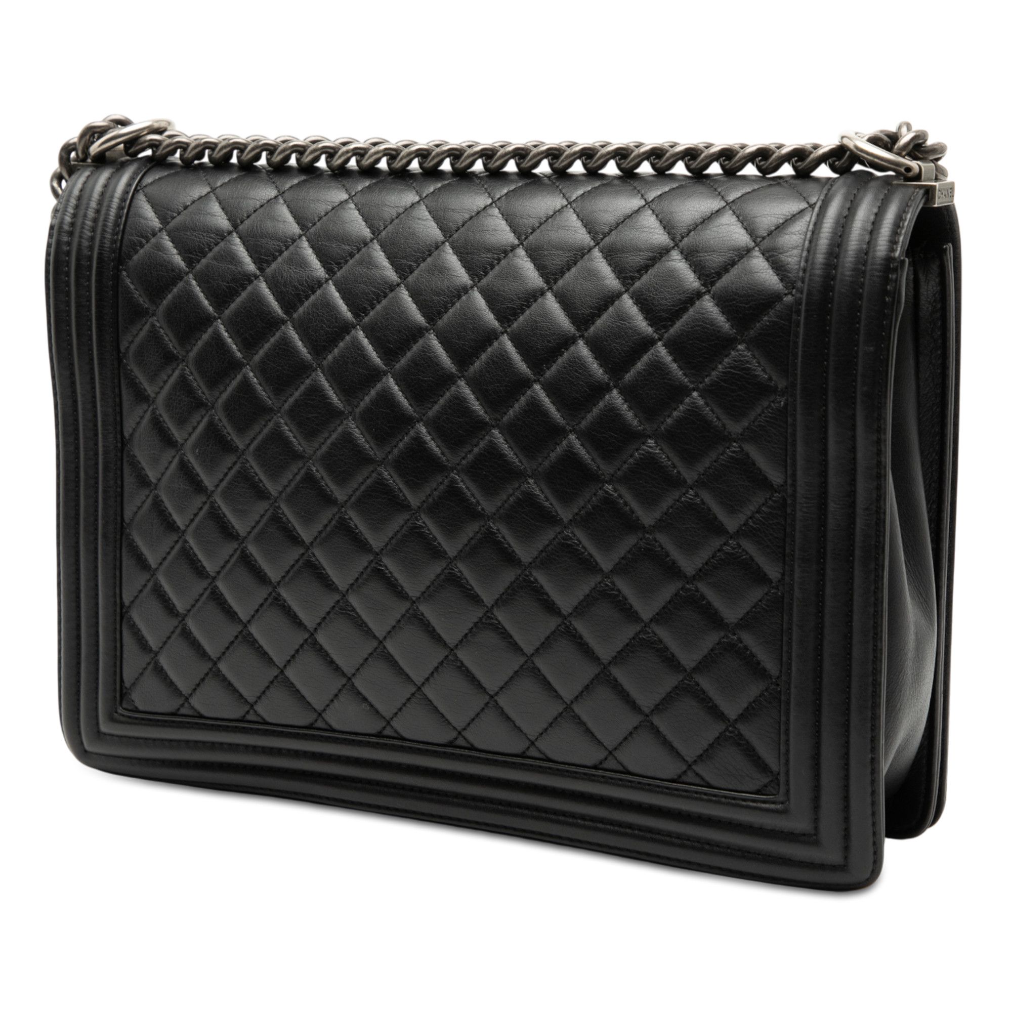 Chanel Chanel Large Quilted Lambskin Boy Flap Size ONE SIZE - 2 Thumbnail