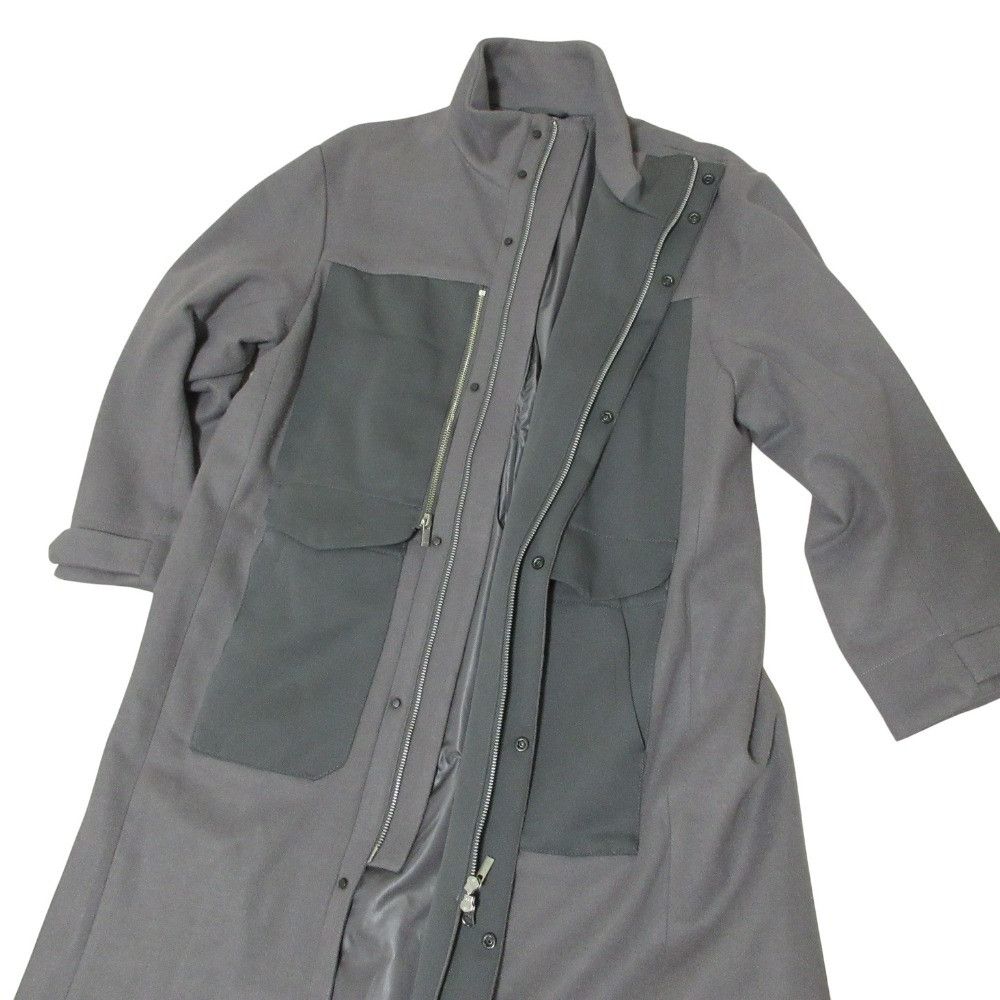 Other Other ZUCCa Stand Collar Coat Others Outerwear CZ34FA938 DUTY FREE for USA Size ONE SIZE - 6 Thumbnail
