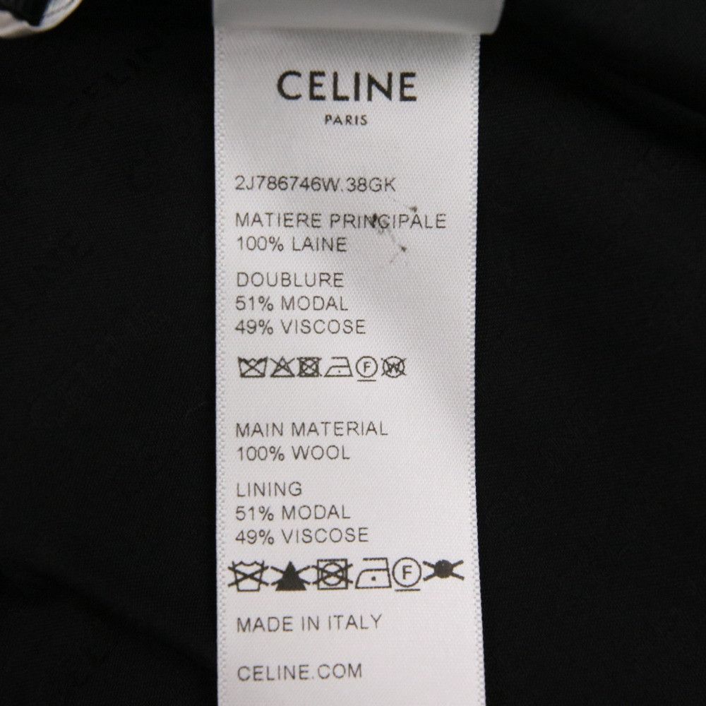 Celine Celine CELINE Pin Detail Pleated Wool Skirt Others Skirts 2J786746W DUTY FREE for USA Size ONE SIZE - 12 Thumbnail