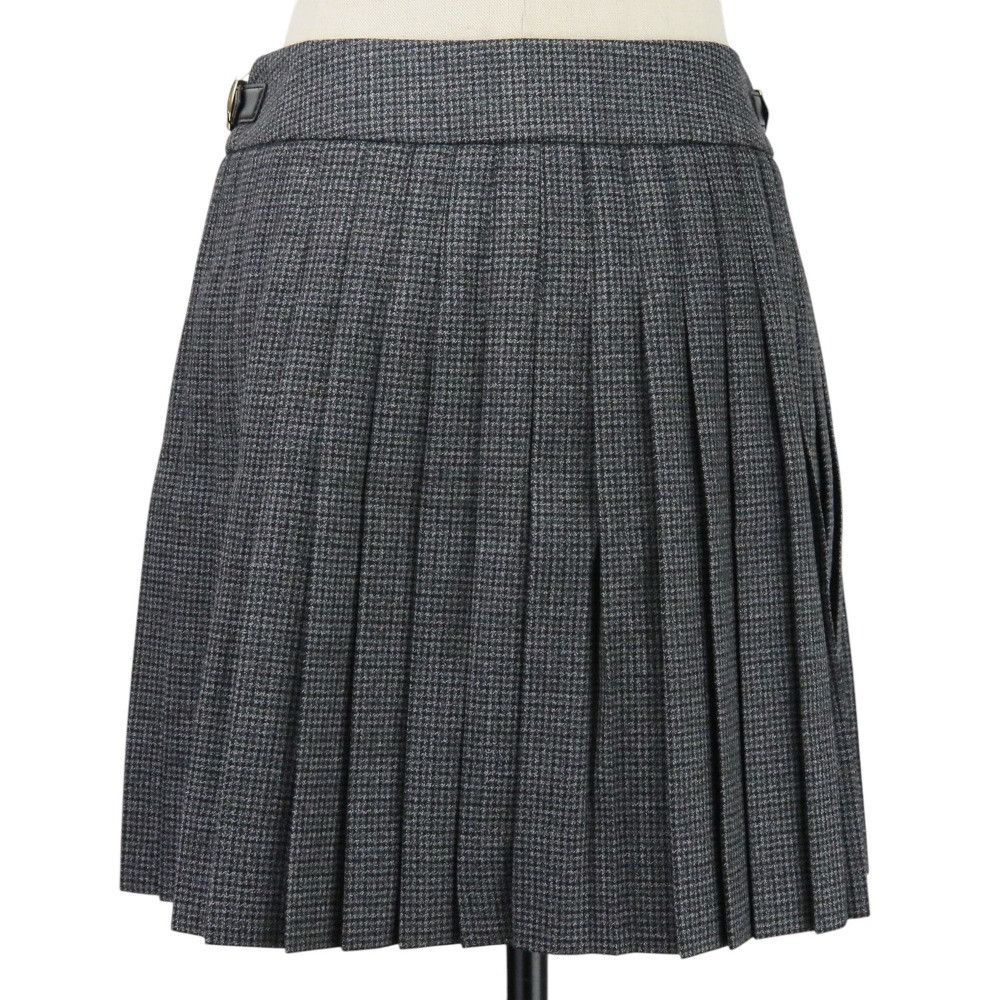 Celine Celine CELINE Pin Detail Pleated Wool Skirt Others Skirts 2J786746W DUTY FREE for USA Size ONE SIZE - 4 Thumbnail