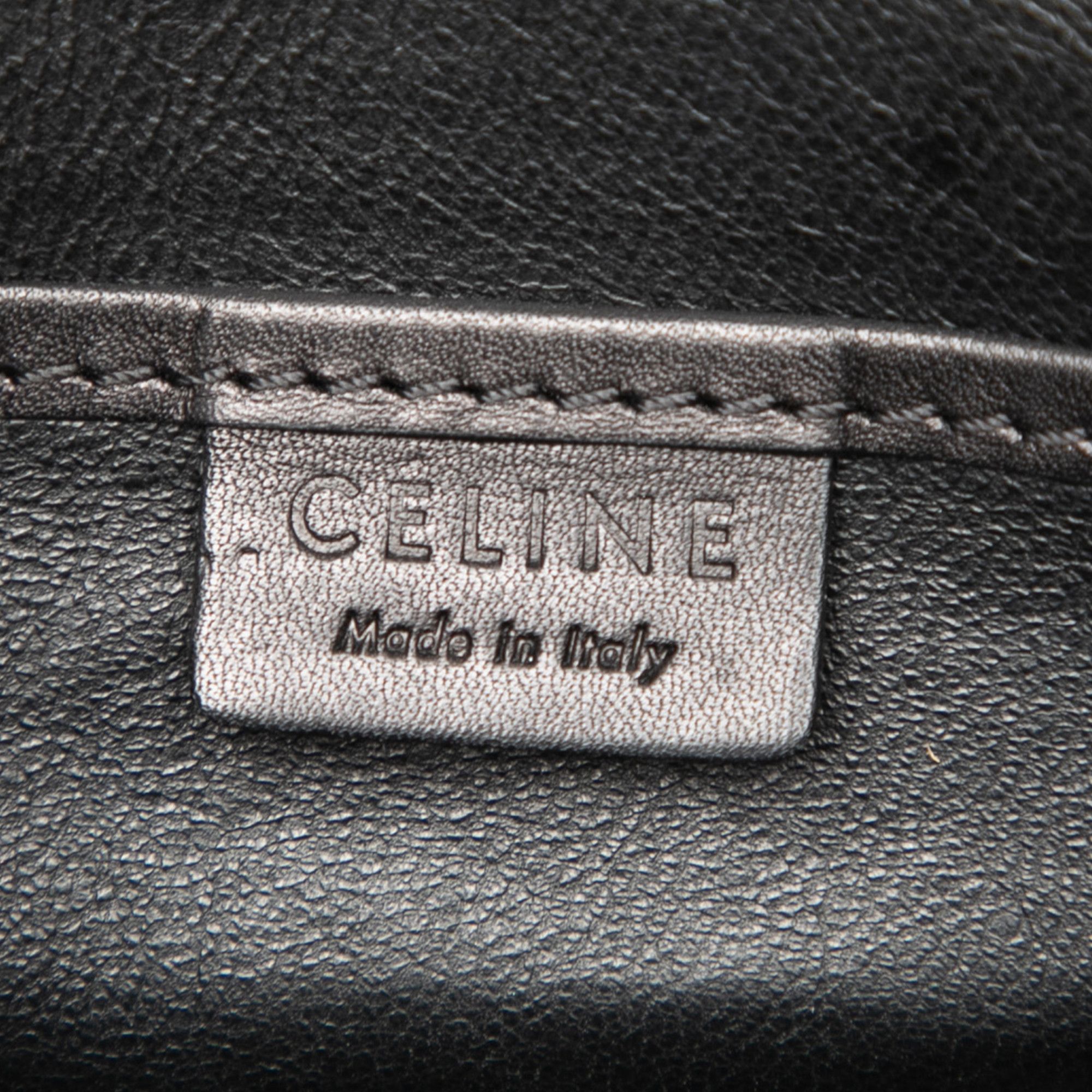 Celine Celine Nano Bicolor Canvas and Leather Luggage Tote Size ONE SIZE - 5 Thumbnail